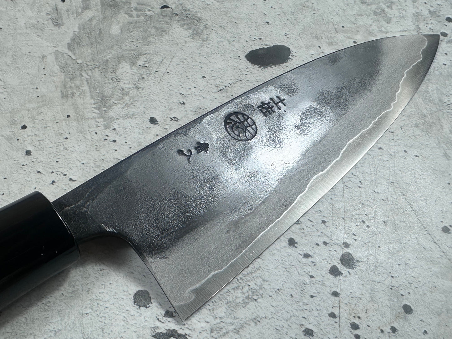 Kyohei Shindo Warikomi Blue #2 Kurouchi Funayuki 170mm