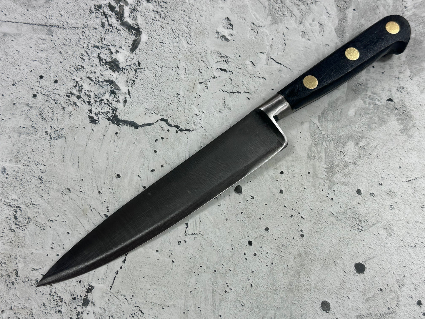 Vintage Sabatier Chef Knife 150mm Stainless Steel POM Handle 2225