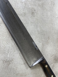 Vintage Gustav Emil Ern Chef 31cm Knife Made in German 🇩🇪 Carbon Steel 1887