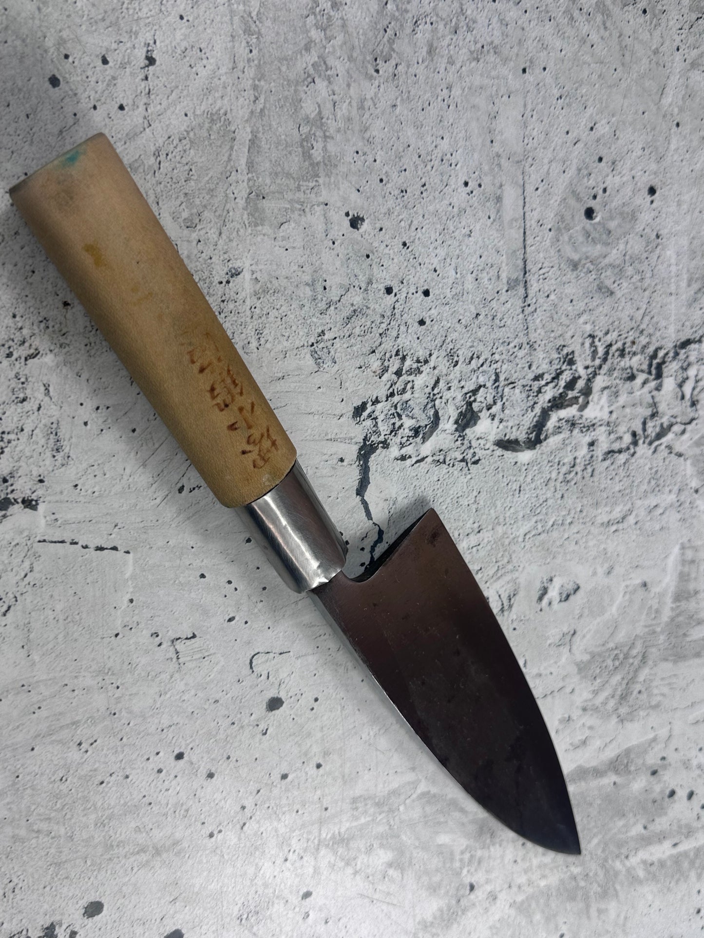 Vintage Sakai Takayuki Deba Knife 160mm Carbon Steel 2160