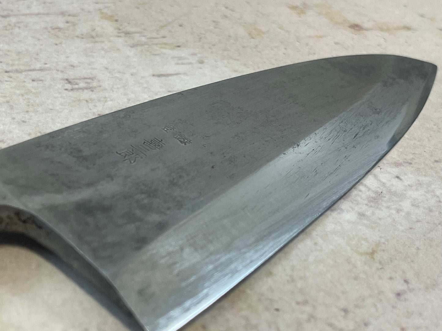 Vintage Japanese Deba Knife 150mm Made in Japan 🇯🇵 Carbon Steel 1429
