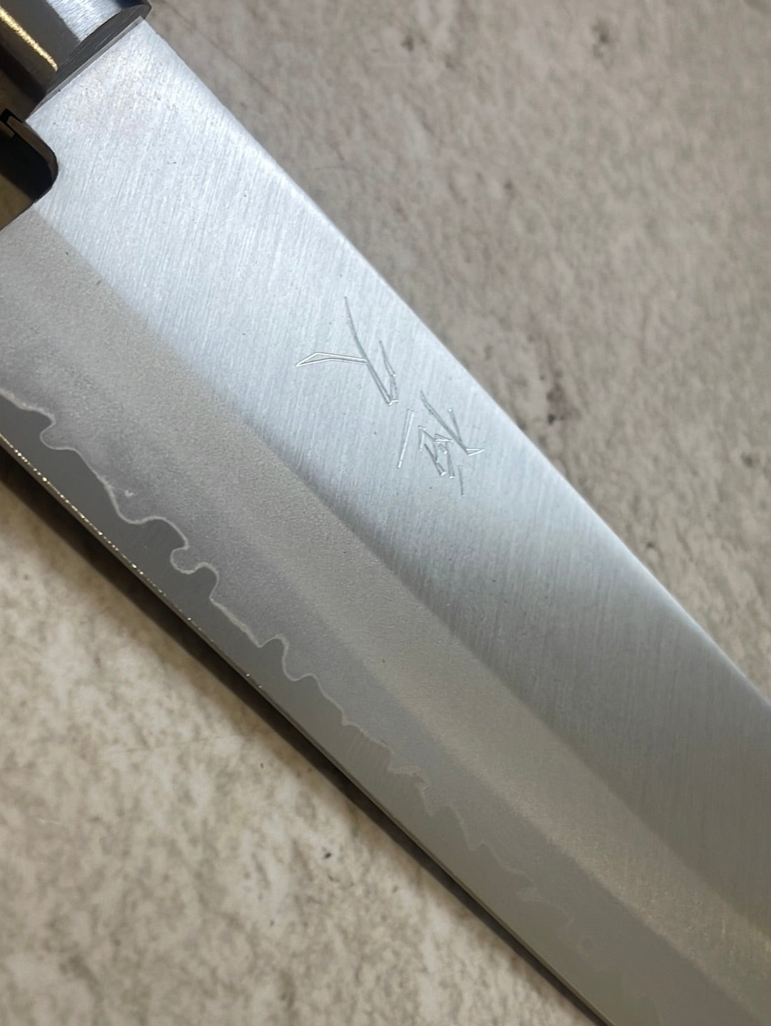 Tsunehisa VG1 Nakiri Knife 165mm  Brown Pakkawood Handle - Made in Japan 🇯🇵