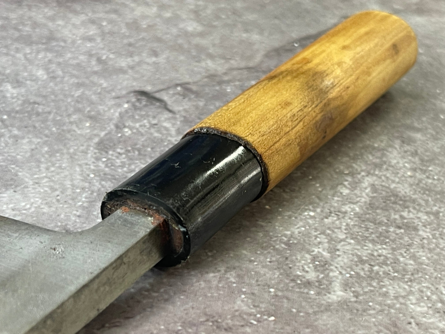 Vintage Japanese Deba Knife 150mm Made in Japan 🇯🇵 Carbon Steel 1755