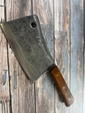 Premium Vintage Dexter Butcher Cleaver Knife 200mm Carbon Steel 🇺🇸