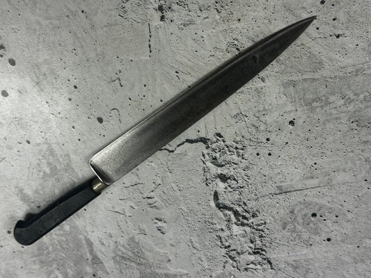 Vintage Nogent Flexible Fillet Knife 200mm Carbon Steel Wood Handle 2211