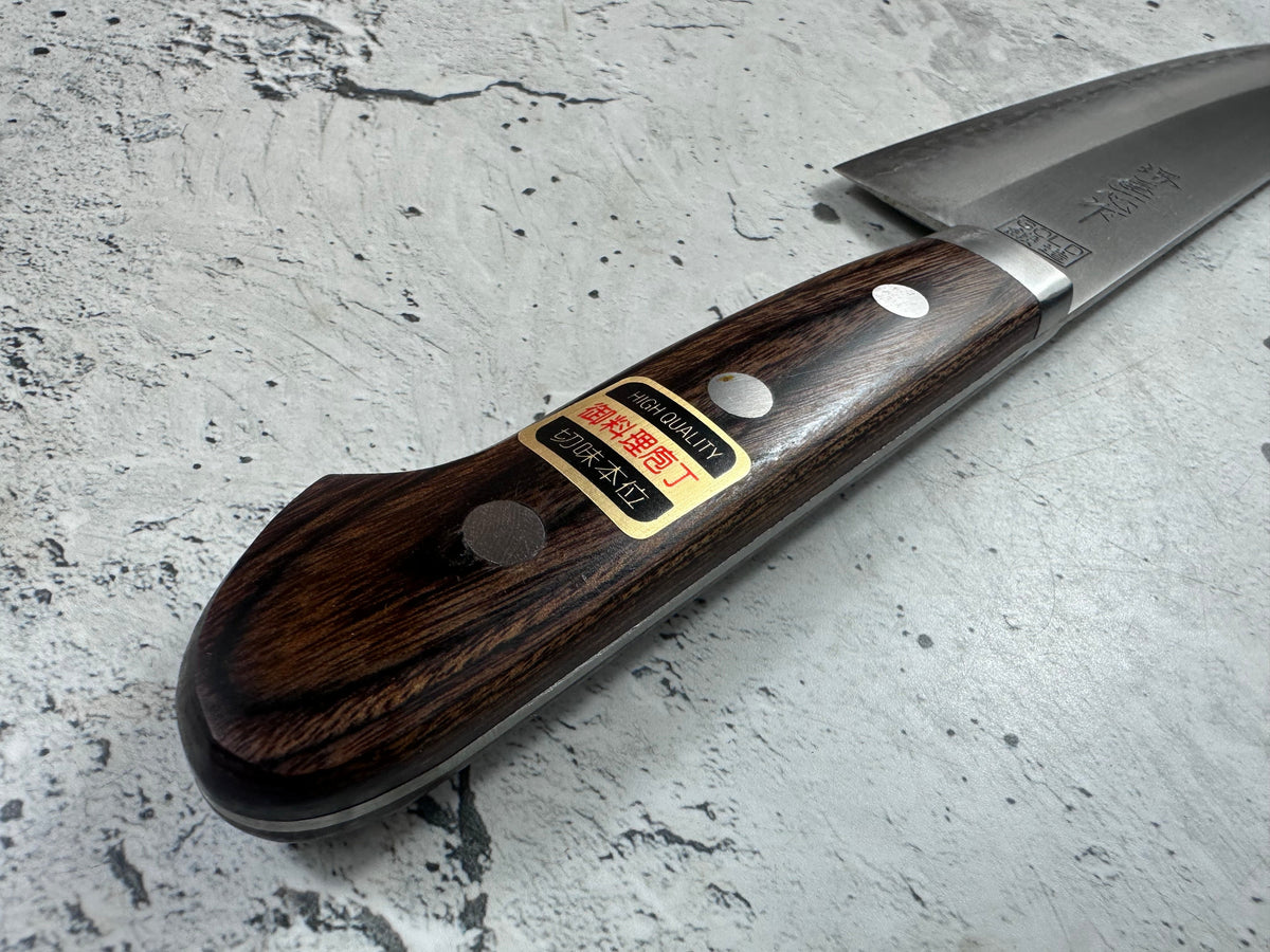Vintage Sakai Sajiya Isshin Gyuto Knife 180mm Stainless Steel 2162