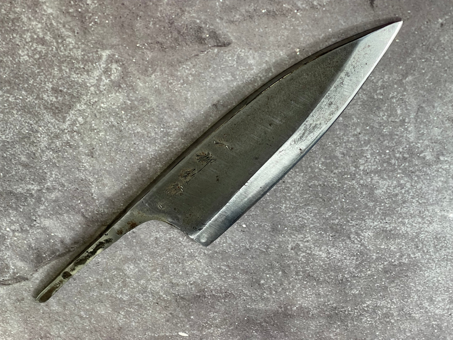 Vintage Japanese Deba Knife 170mm Made in Japan 🇯🇵 Carbon Steel 1670