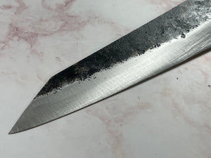 K-Tip Gyuto 230mm Kurouchi Full Jatiwood Timber Handle