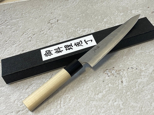 Tsunehisa G3 Nashiji HBC Petty 135mm - Made in Japan 🇯🇵 Magnolia Oval Wa Handle