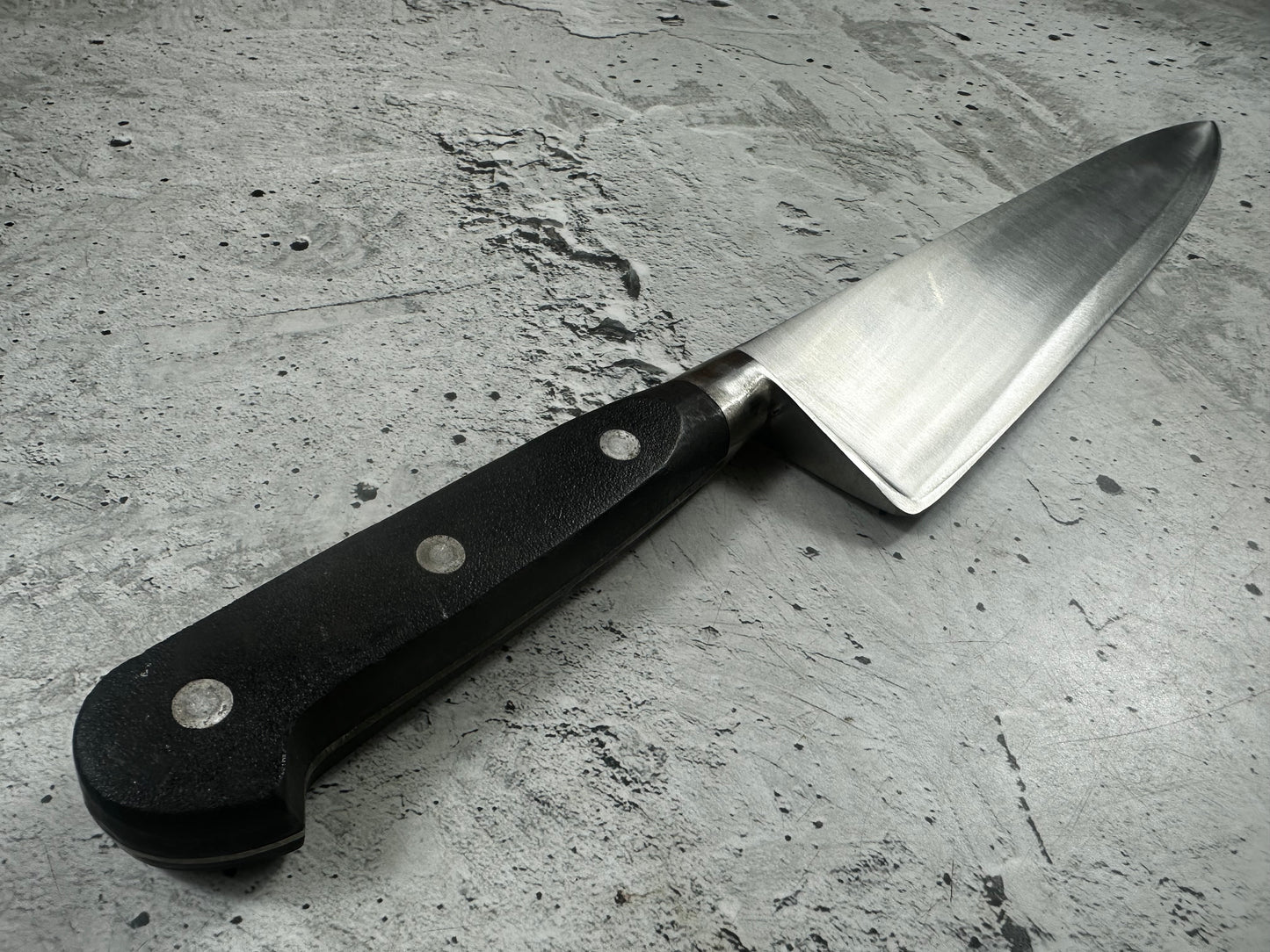 Vintage French Sabatier Chef Knife 250mm High Carbon Steel POM Handle 2246