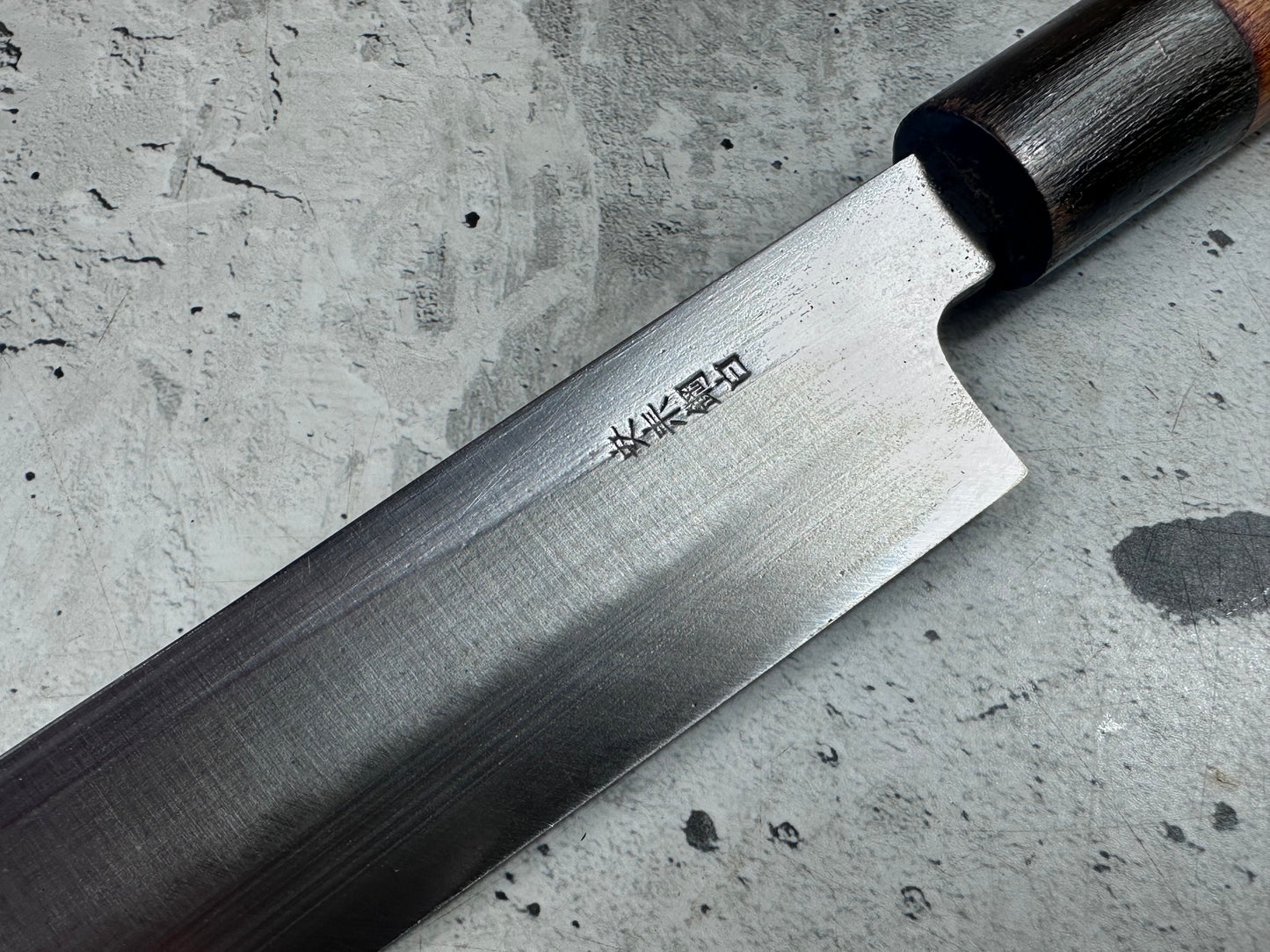 Vintage Sakai Takayuki Yanagiba Knife 300mm Carbon Steel Original Box 2134
