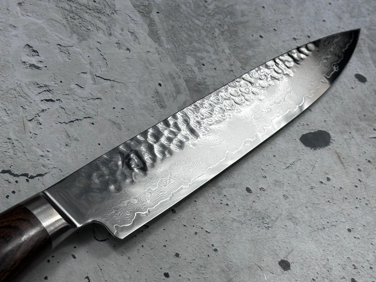 Pre-Owned Shun Premier Slicing Knife 240mm Damascus Steel PakkaWood Handle 2176