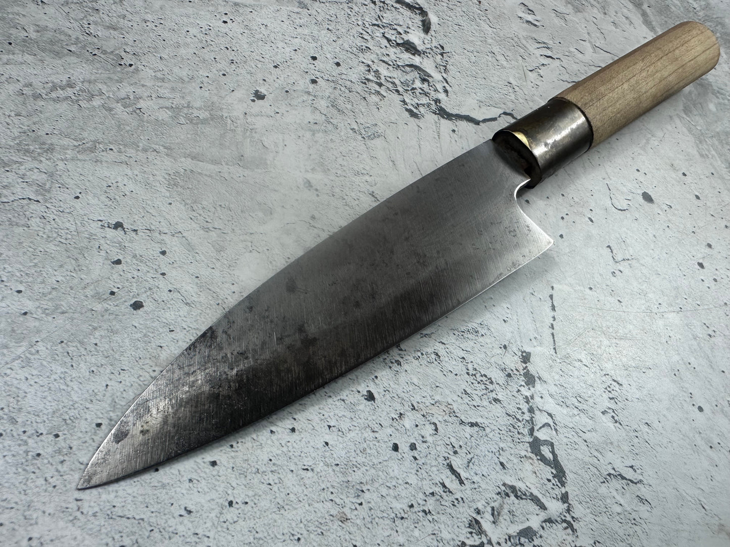 Vintage Sakai Ryujin Funayuki Knife 140mm Carbon Steel 2152