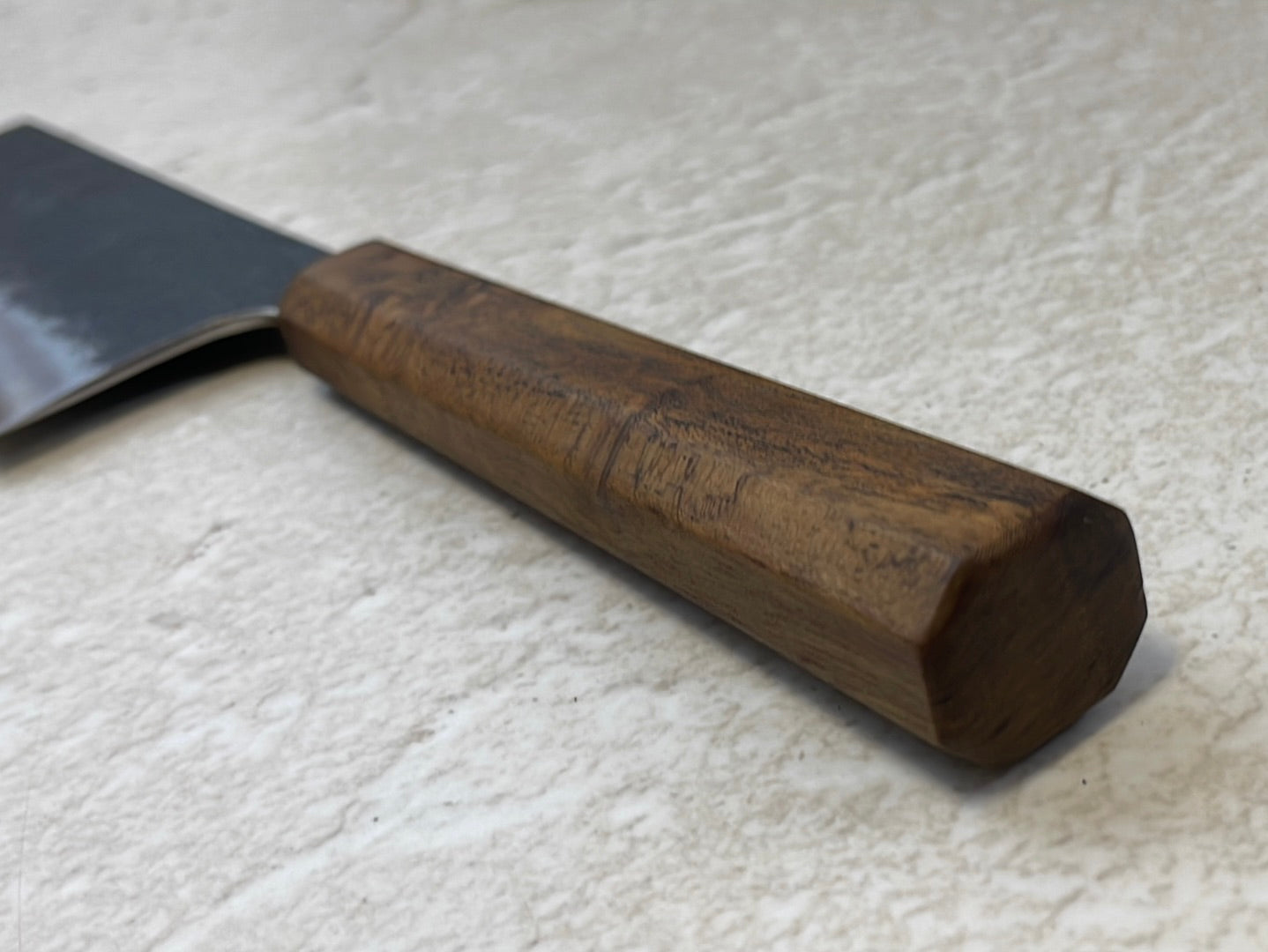 Nakiri 150mm Kurouchi Jatiwood Timber Handle