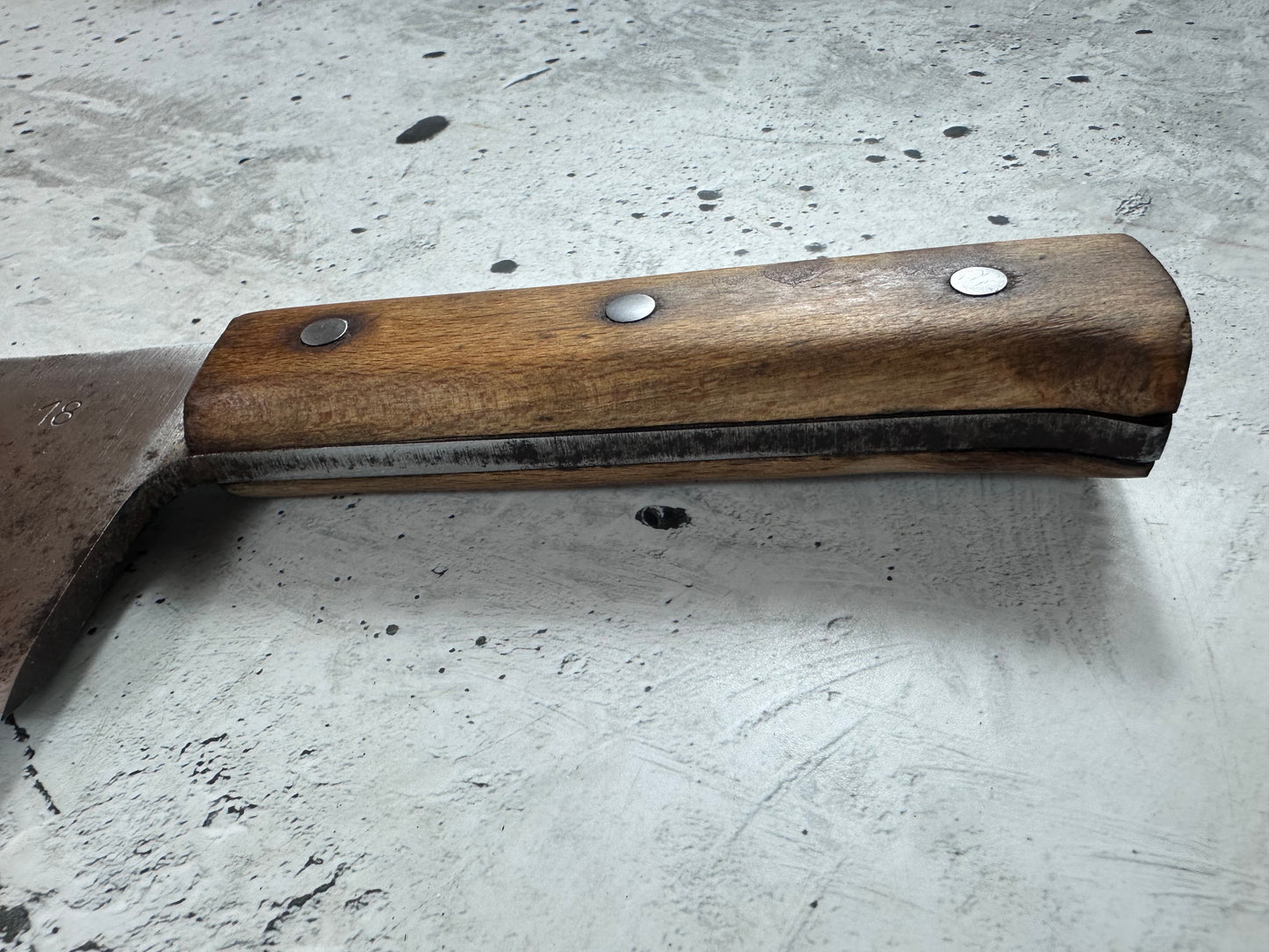 Vintage Gustav Emil Ern Cleaver Knife 180mm Made in German 2023