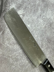 Vintage Japanese Nakiri Knife 160mm Made in Japan 🇯🇵 1673