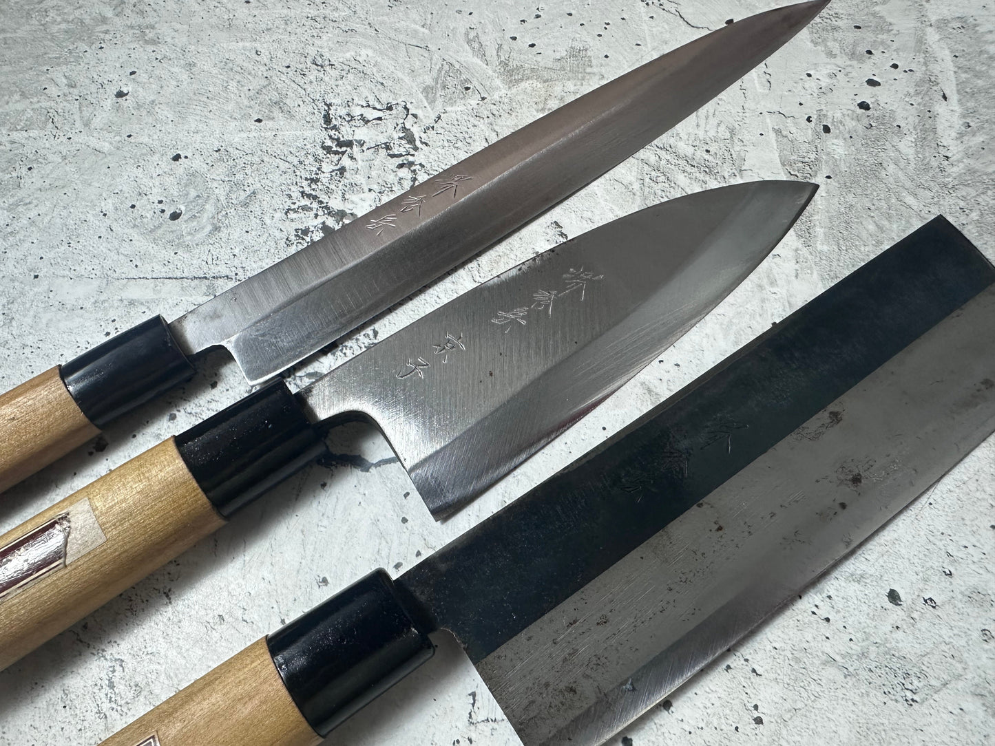 Vintage Sakai Hidegaku Starter Sashimi Set 3 Pcs 2131