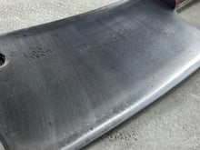 Load image into Gallery viewer, Vintage F. Dick Butcher Cleaver N*84 Knife 200mm Carbon Steel Made in Germany 🇩🇪 1943