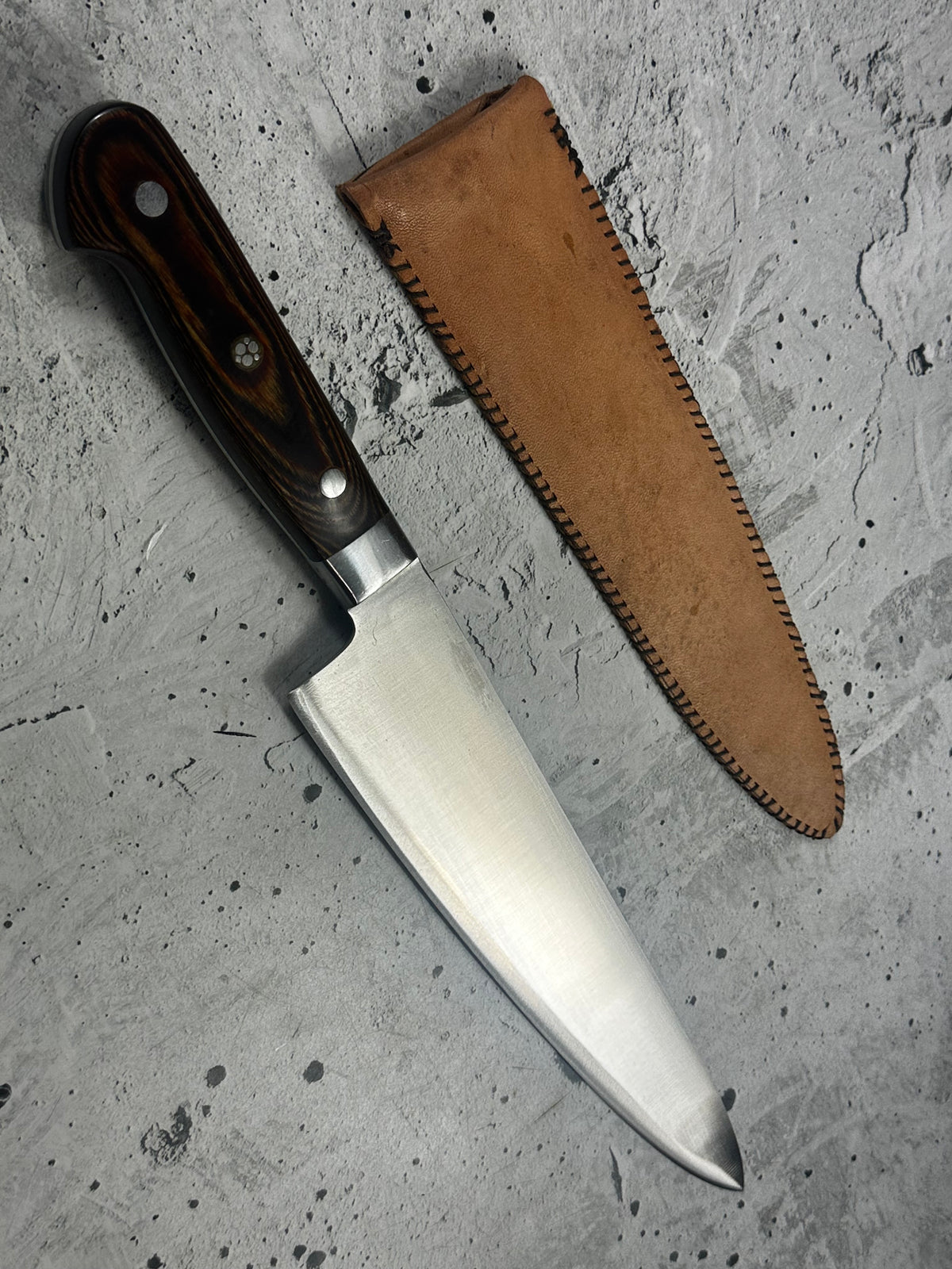 Vintage Yosaku Gyuto Knife 230mm High-Carbon Steel Kitchen Knife 2279