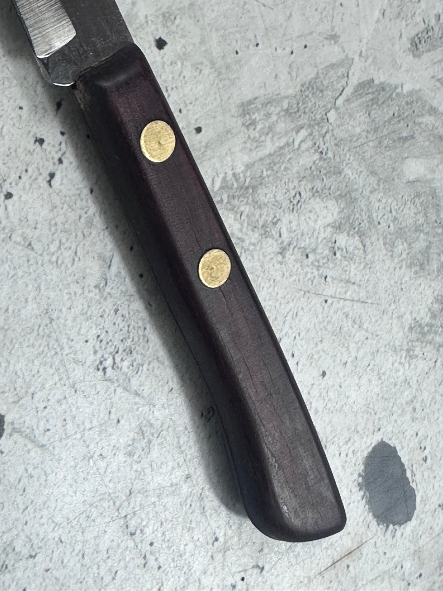 Vintage French Durol Paring Knife 70mm Inox Steel 2128