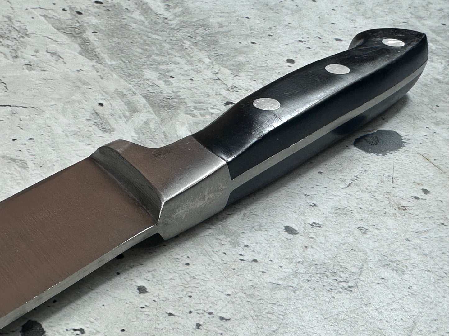 Vintage French Chef Knife 170mm High Carbon Steel Made in France 2125