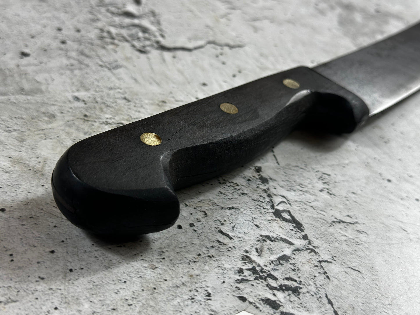 Vintage Gustav Emil Ern Butcher  Knife 250mm Made in Germany 🇩🇪 Cabon steel 2002