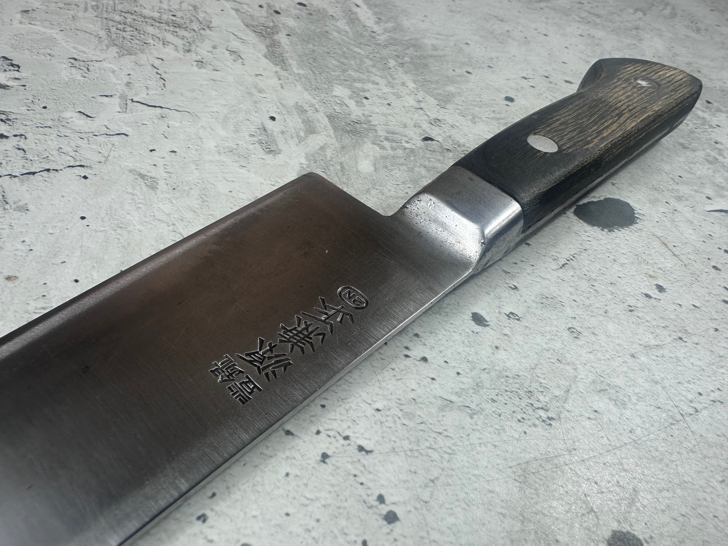 Vintage Japanese Gyuto Knife 210mm Carbon Steel  Made in Japan 2016