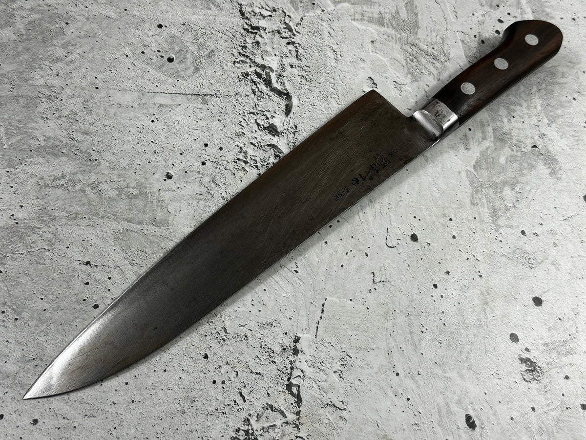 Vintage Munemasa "Azuma" Chef's Knife 240mm SK Carbon Steel 2288