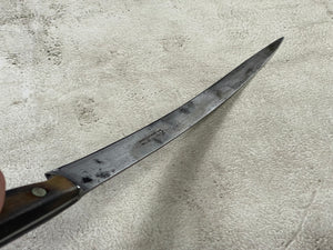 Vintage Gustav Emil Ern Flexible Filleting Knife 260mm Carbon Steel Made in Germany 🇩🇪 1909