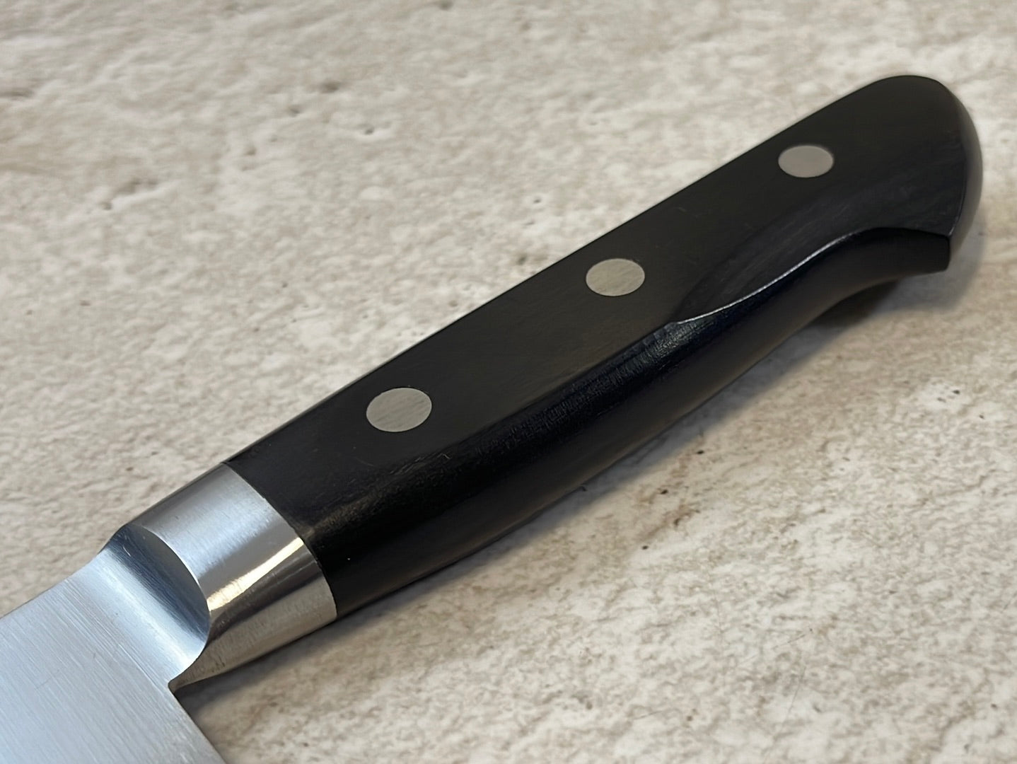 Tsunehisa VG1 Nakiri Knife 165mm  Black Pakkawood Handle - Made in Japan 🇯🇵