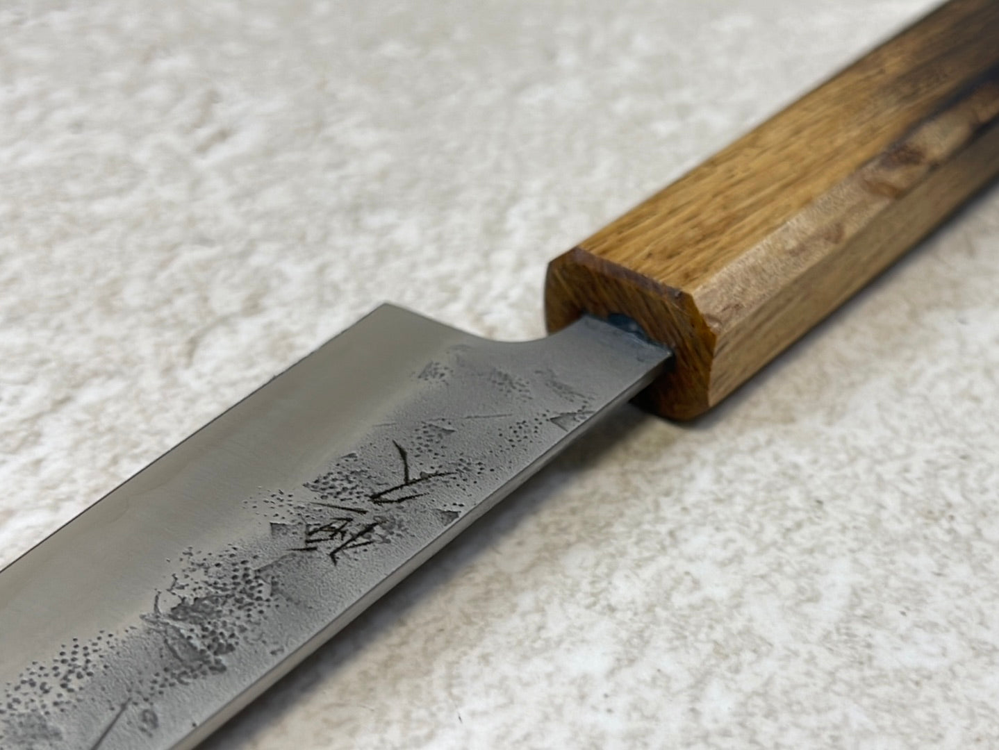 Tsunehisa SLD Washiji KOY Petty Knife 135mm - Made in Japan 🇯🇵 Oak Yaki Handle