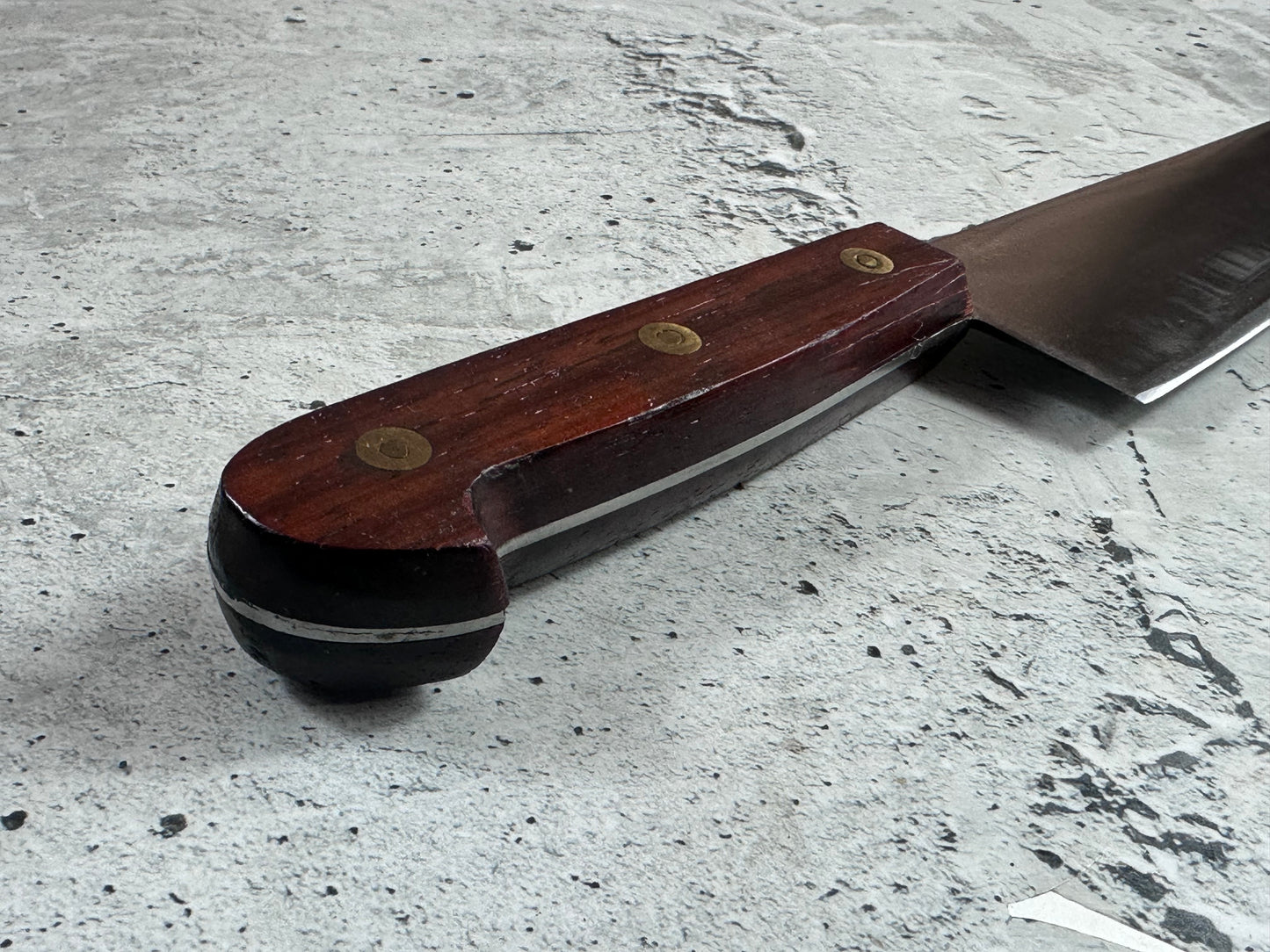 Vintage French Chef Knife 300mm High Carbon Steel Made in France 2031