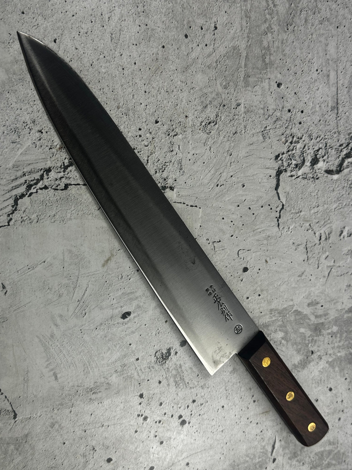 Vintage Masahiro High-Carbon Steel Gyuto Knife 270mm 2306
