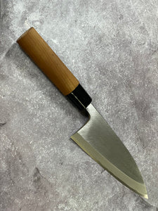 Vintage Japanese Deba Knife 150mm Made in Japan 🇯🇵 Carbon Steel 1659