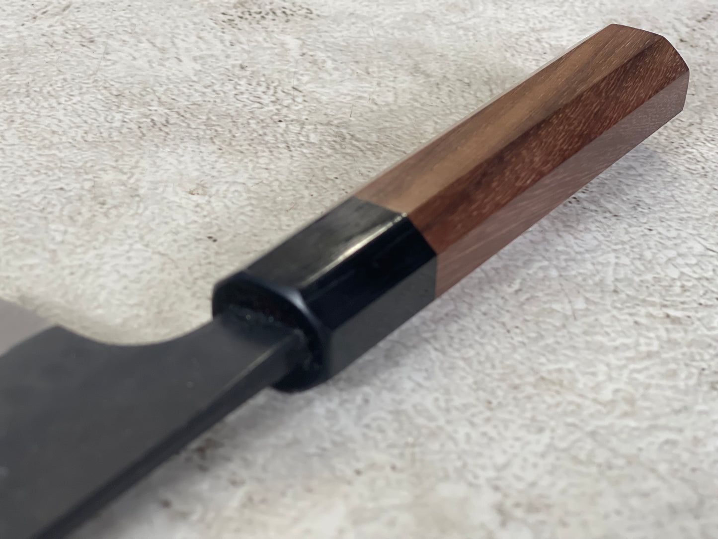 Yamamoto Black Gyuto Knife Aogami Super Steel 180mm Yamamoto  Pakkawood Handle - Made in Japan 🇯🇵