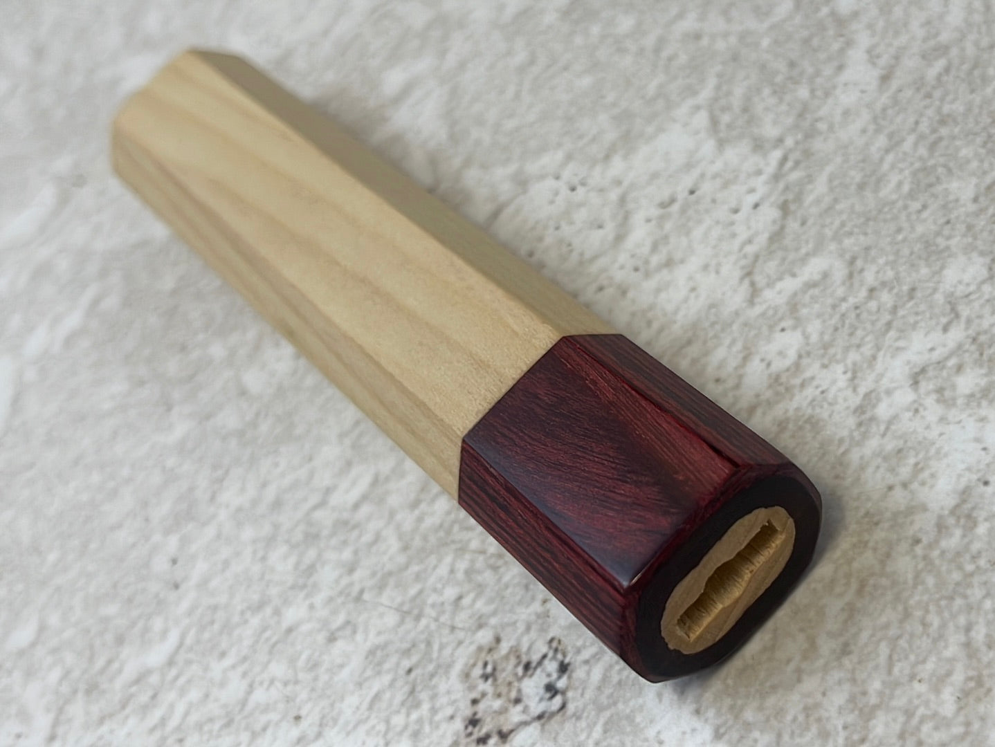 Japanese Handle Hoo Red Octagon Shape