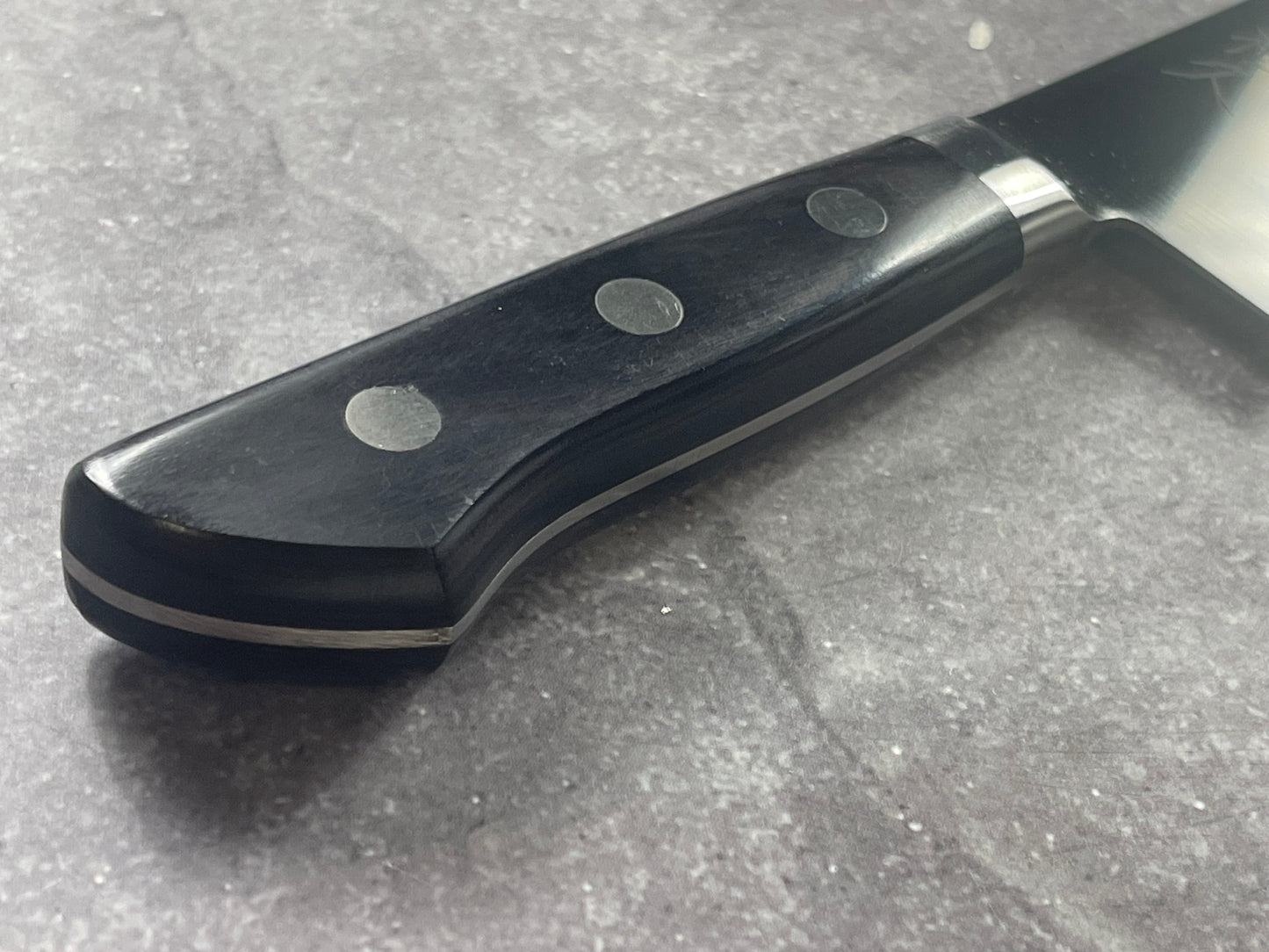 Tsunehisa AUS8 Santoku Knife 180mm Pakkawood Handle - Made in Japan