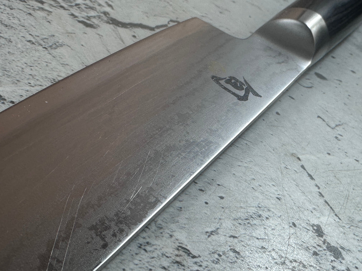 Second Hand Shun Santoku Knife 2057