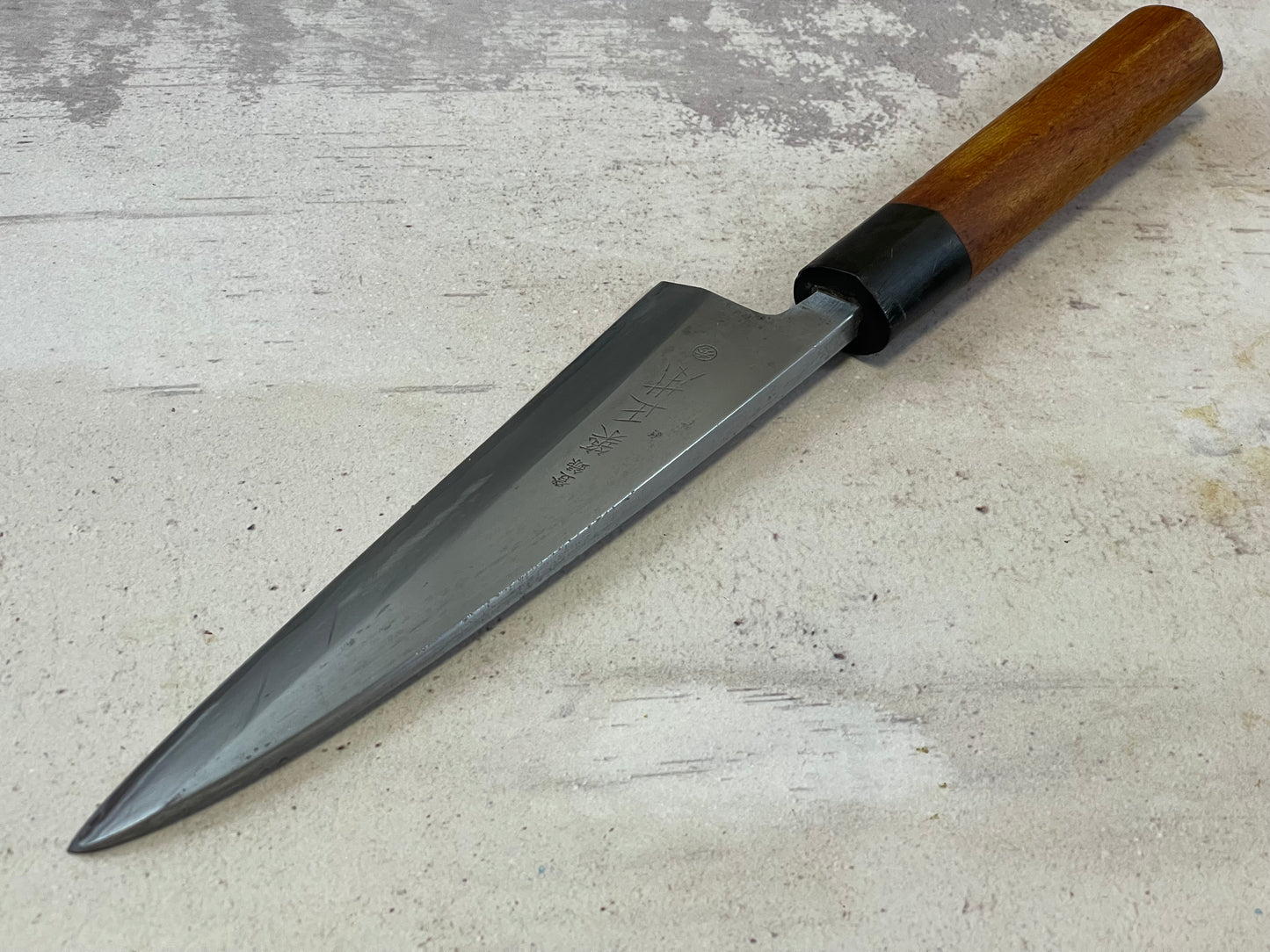 Vintage Japanese Funayuki Knife 190mm Made in Japan 🇯🇵 Carbon Steel 1426