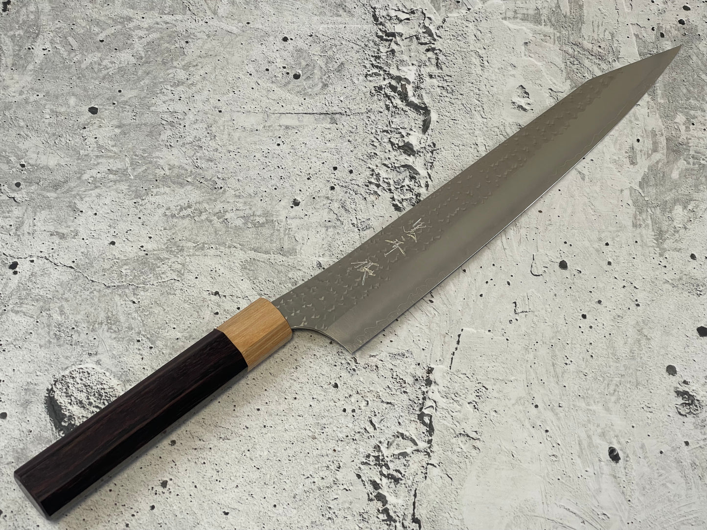 Yu Kurosaki  Suji(Sashimi) 270mm with Brown-Ring Octagonal Handle