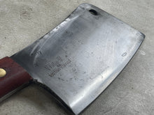 Load image into Gallery viewer, Vintage F. Dick Butcher Cleaver N*84 Knife 200mm Carbon Steel Made in Germany 🇩🇪 1943