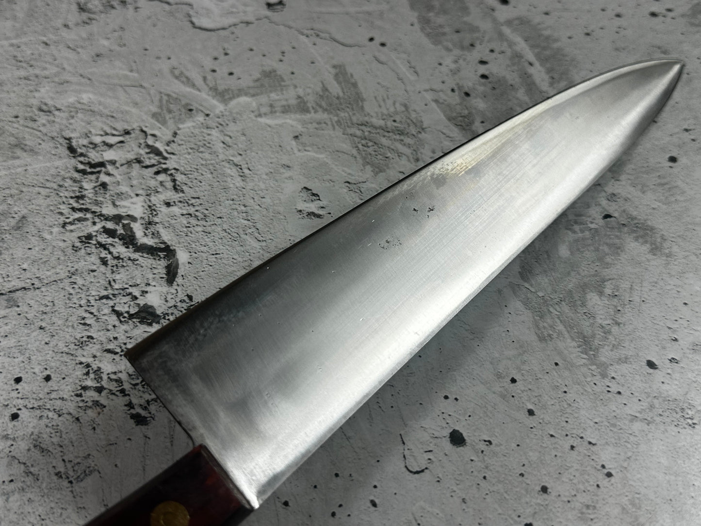 Vintage French Chef Knife 280mm High Carbon Steel Made in France 2034