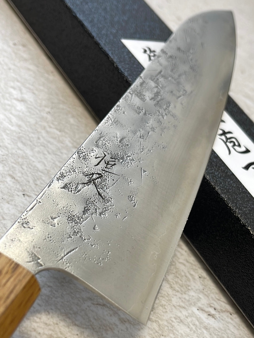 Tsunehisa SLD Washiji KOY Gyuto Knife 240mm - Made in Japan 🇯🇵 Oak Yaki Handle