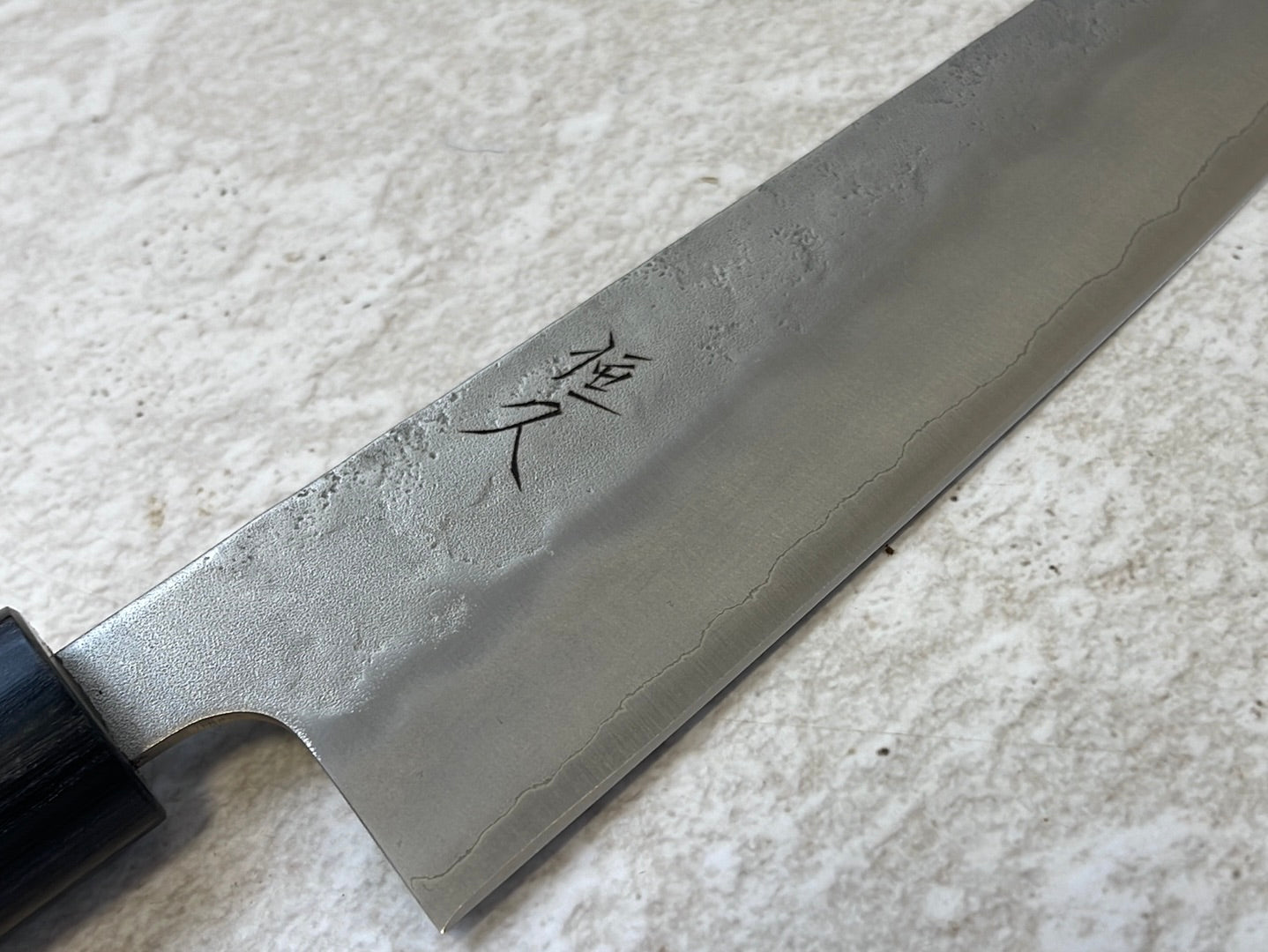 Tsunehisa G3 Nashiji HBC Gyuto 180mm - Made in Japan 🇯🇵 Magnolia Oval Wa Handle