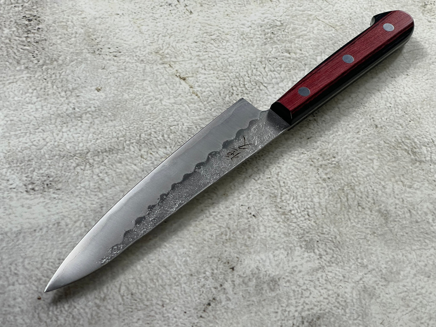 Tsunehisa G3 Nashiji Red Petty 135mm - Made in Japan 🇯🇵