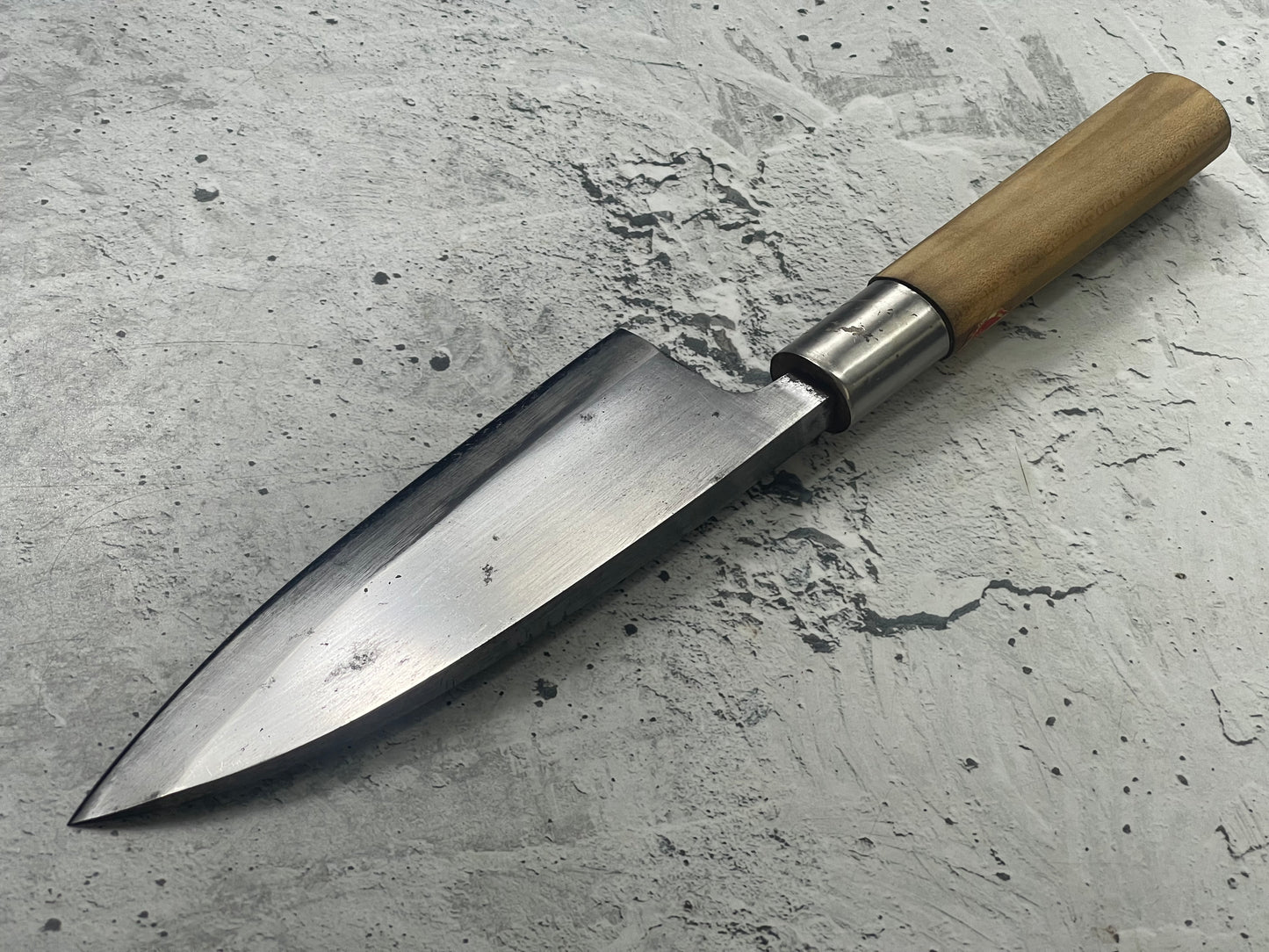 Vintage Japanese Deba Knife 150mm Made in Japan 🇯🇵 Carbon Steel 1753