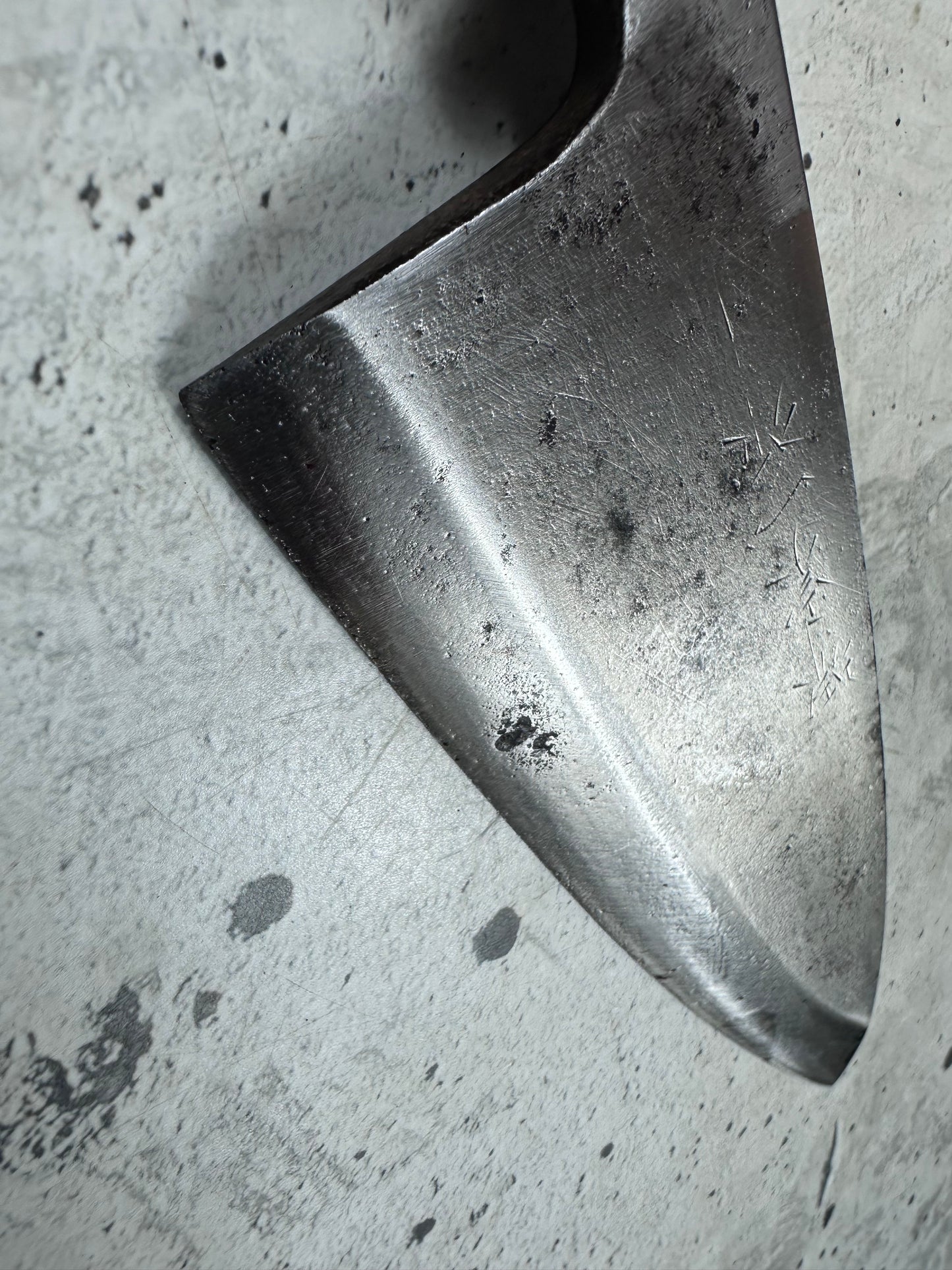 Vintage Sakai Soichi Deba Knife 160mm Carbon Steel 2143