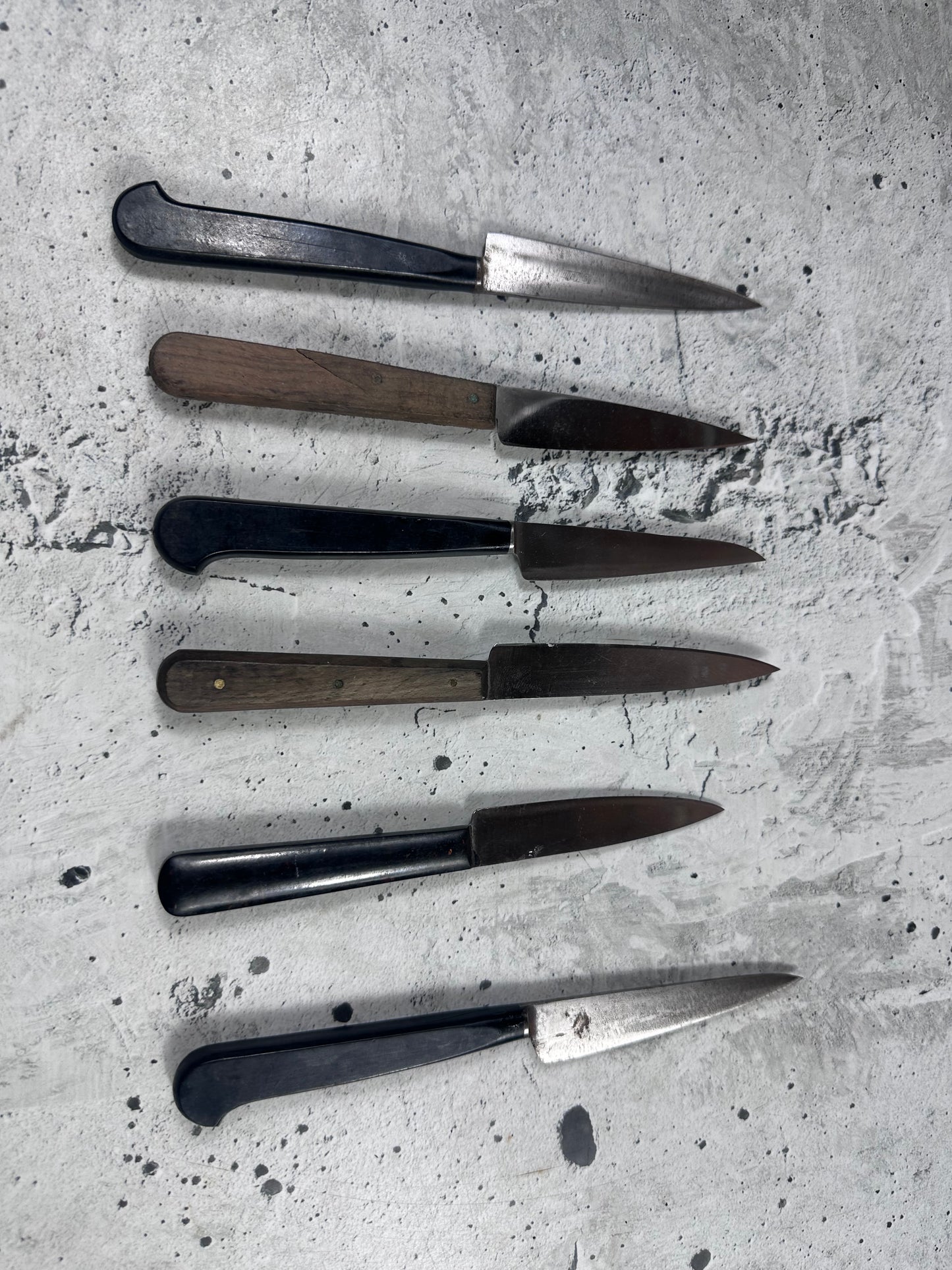 Vintage French Paring Knife Set x Made in France 2055