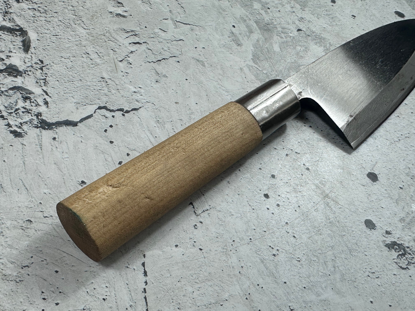 Vintage Sakai Takayuki Deba Knife 150mm Carbon Steel Original Box 2136