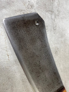 Vintage Gustav Emil Ern Butcher Cleaver 26cm Knife Made in German 🇩🇪 Carbon Steel 1886